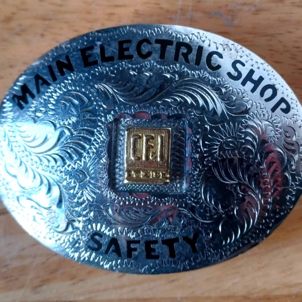 Pueblo, CO Handcrafted Western Belt Buckle
